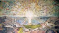 the sun 1916 Edvard Munch
